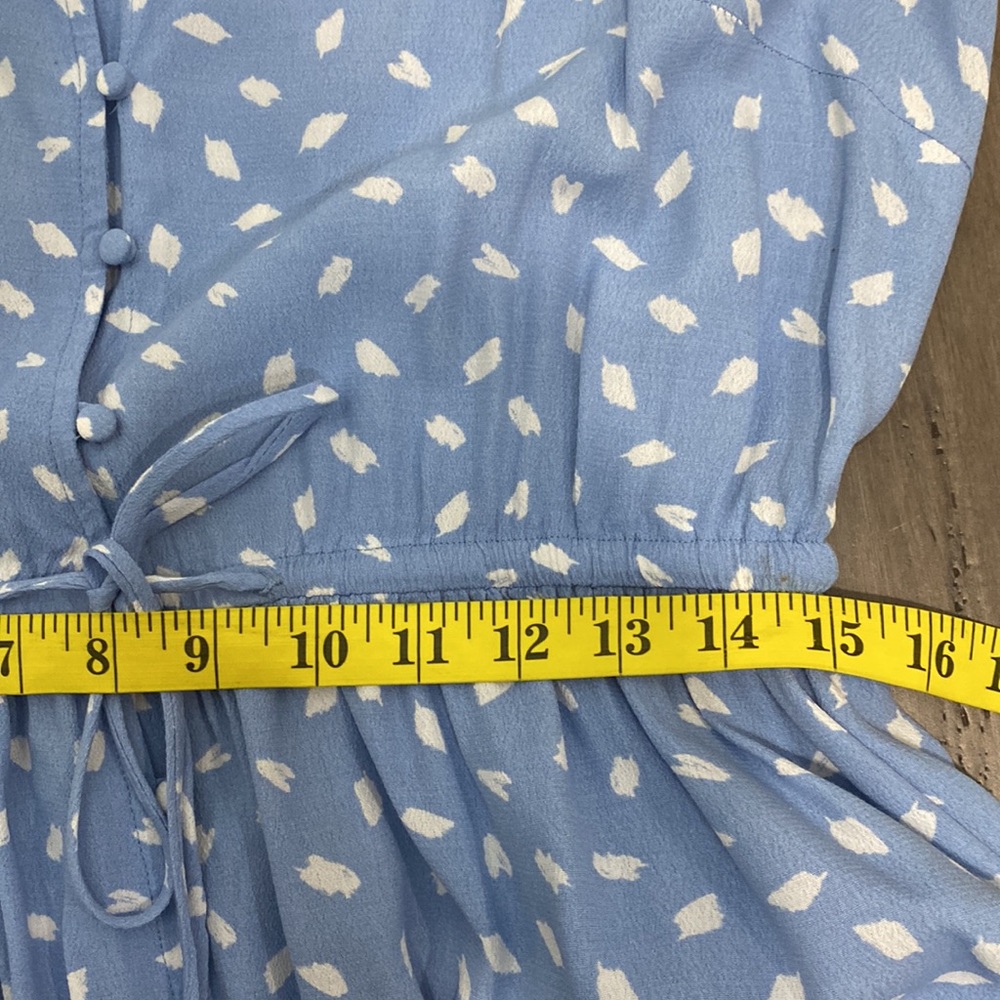 Loft light blue dress midi - Picture 9 of 9